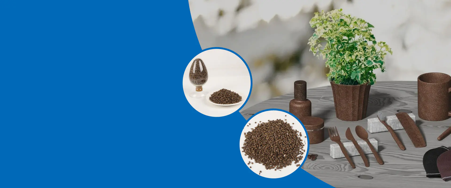 China koffiedik kunststof